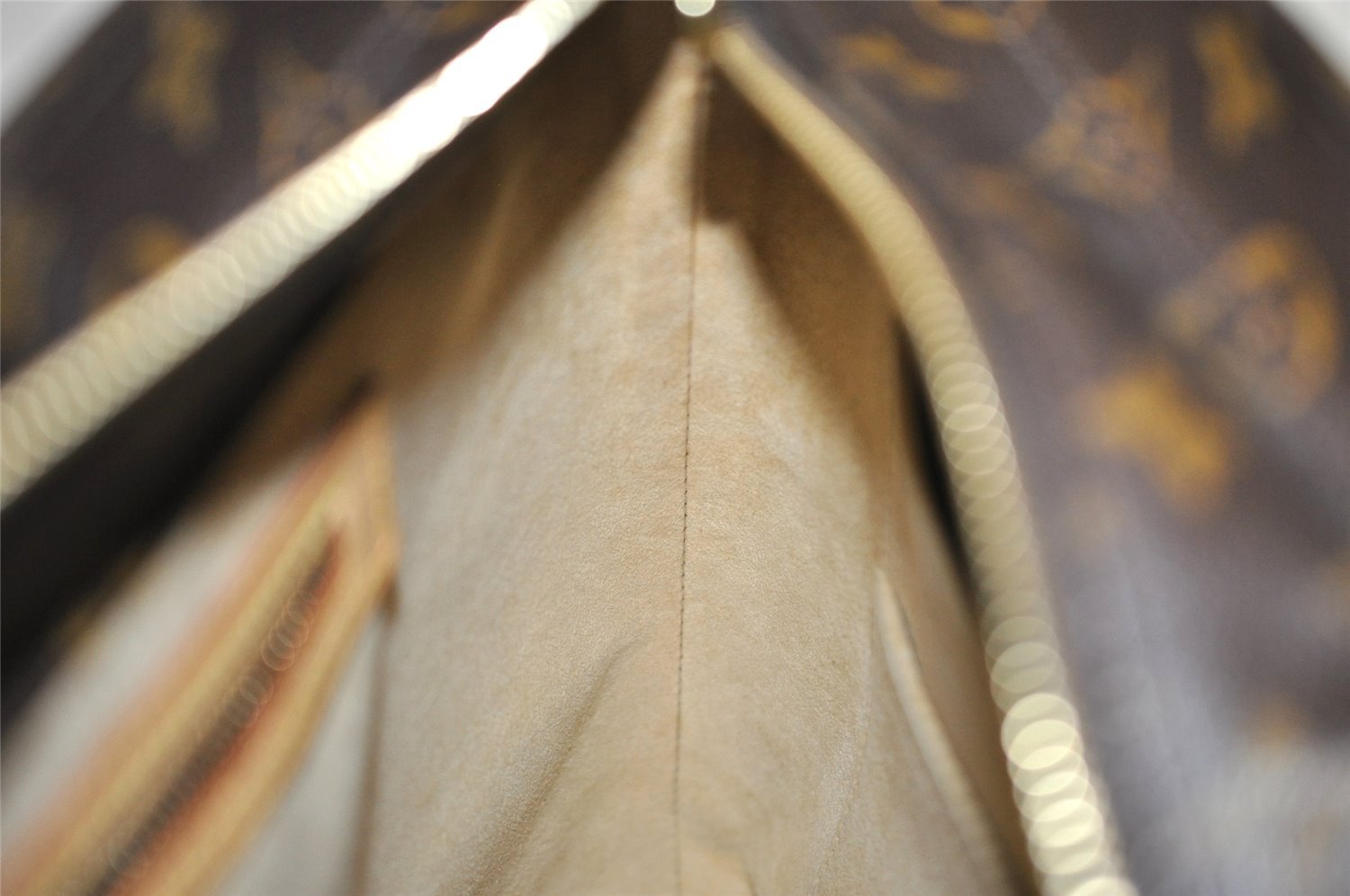 Authentic Louis Vuitton Monogram Luco Shoulder Tote Bag M51155 LV Junk 1628I