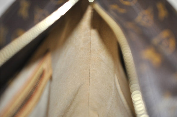 Authentic Louis Vuitton Monogram Luco Shoulder Tote Bag M51155 LV Junk 1628I