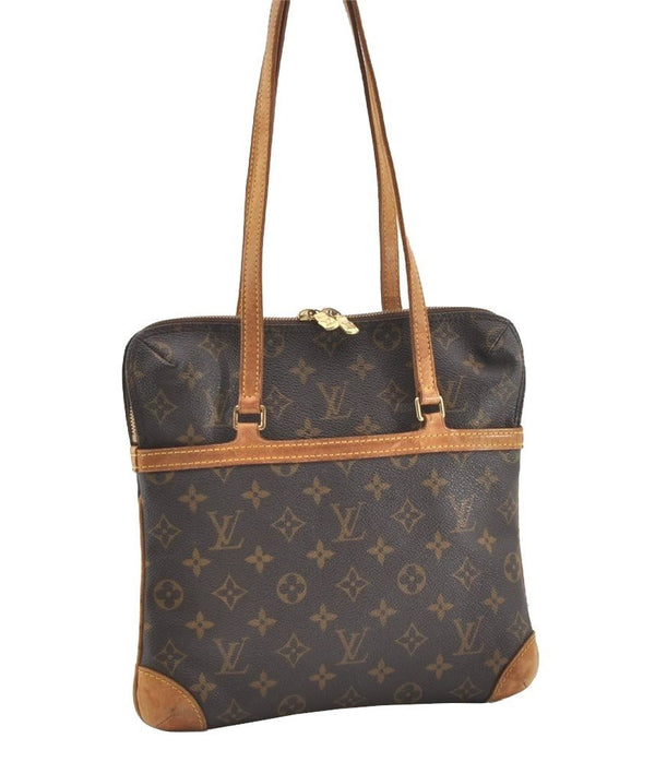 Authentic Louis Vuitton Monogram Coussin GM Shoulder Bag M51141 LV 1628J