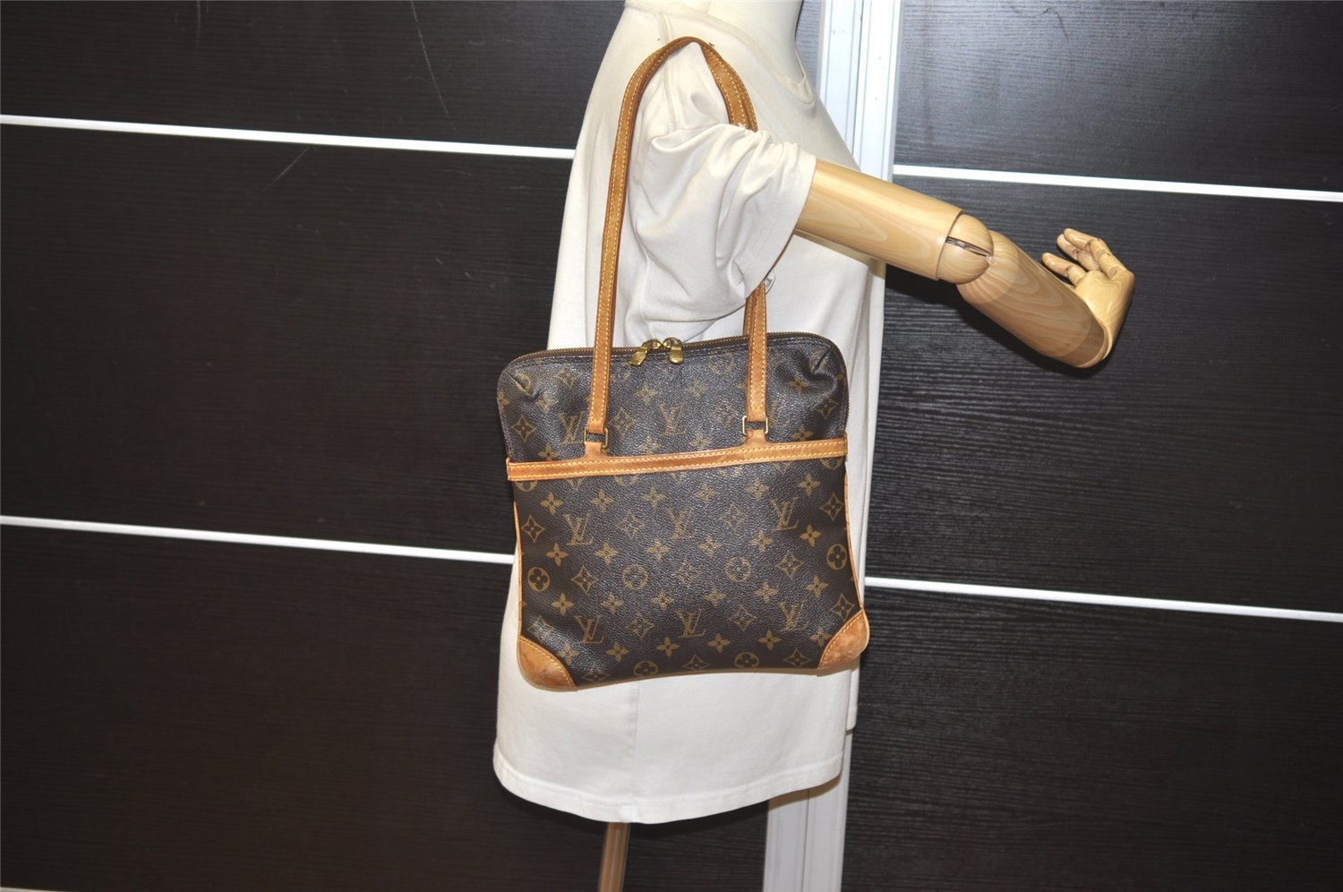 Authentic Louis Vuitton Monogram Coussin GM Shoulder Bag M51141 LV 1628J