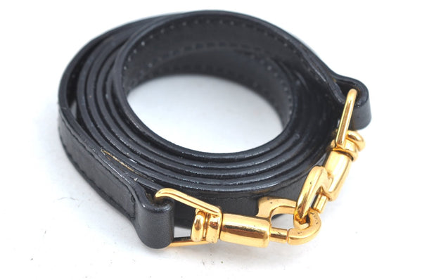 Authentic GUCCI Bamboo 2way Hand Shoulder Crossbody Bag Leather Black Junk 1629H