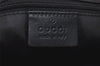 Authentic GUCCI Vintage Shoulder Tote Bag GG Canvas Leather 0021099 Black 1629I