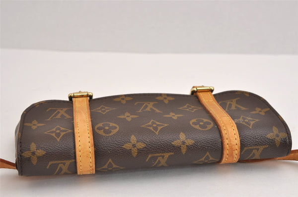 Authentic Louis Vuitton Monogram Pochette Marelle Waist Body Bag M51159 LV 1629J