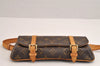 Authentic Louis Vuitton Monogram Pochette Marelle Waist Body Bag M51159 LV 1629J