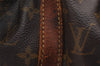 Authentic Louis Vuitton Monogram Petit Noe M42226 Shoulder Drawstring Bag 1632I