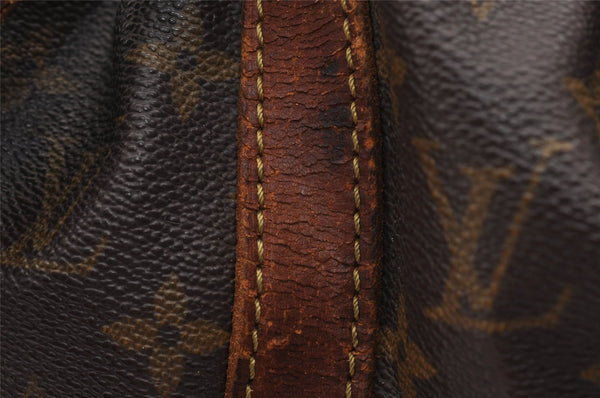 Authentic Louis Vuitton Monogram Petit Noe M42226 Shoulder Drawstring Bag 1632I