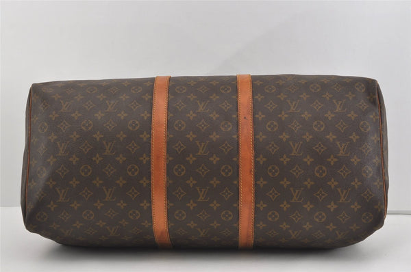 Authentic Louis Vuitton Monogram Keepall 60 Travel Boston Bag Old Model LV 1633J