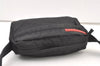 Authentic PRADA Sports Nylon Shoulder Cross Body Bag Purse B9147 Black 1633K