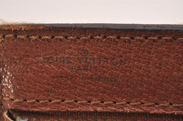 Authentic Louis Vuitton Monogram Enghien Shoulder Cross Bag M51205 LV 1634I