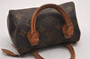 Authentic Louis Vuitton Monogram Mini Speedy Hand Bag Purse Old Model Junk 1634J