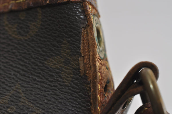 Authentic Louis Vuitton Monogram Noe Shoulder Drawstring Bag M42224 LV 1636I