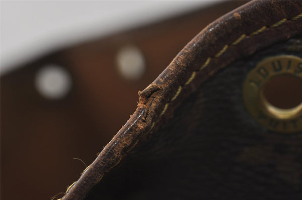 Authentic Louis Vuitton Monogram Noe Shoulder Drawstring Bag M42224 LV 1636I