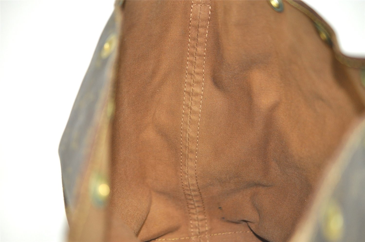 Authentic Louis Vuitton Monogram Noe Shoulder Drawstring Bag M42224 LV 1636I