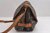 Authentic Louis Vuitton Monogram Saumur 30 Shoulder Cross Bag M42256 LV 1636J