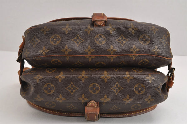 Authentic Louis Vuitton Monogram Saumur 30 Shoulder Cross Bag M42256 LV 1636J