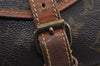 Authentic Louis Vuitton Monogram Saumur 30 Shoulder Cross Bag M42256 LV 1636J