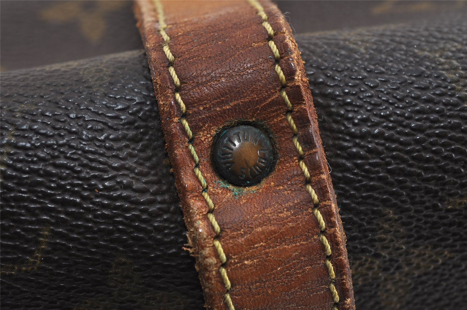 Authentic Louis Vuitton Monogram Saumur 30 Shoulder Cross Bag M42256 LV 1636J