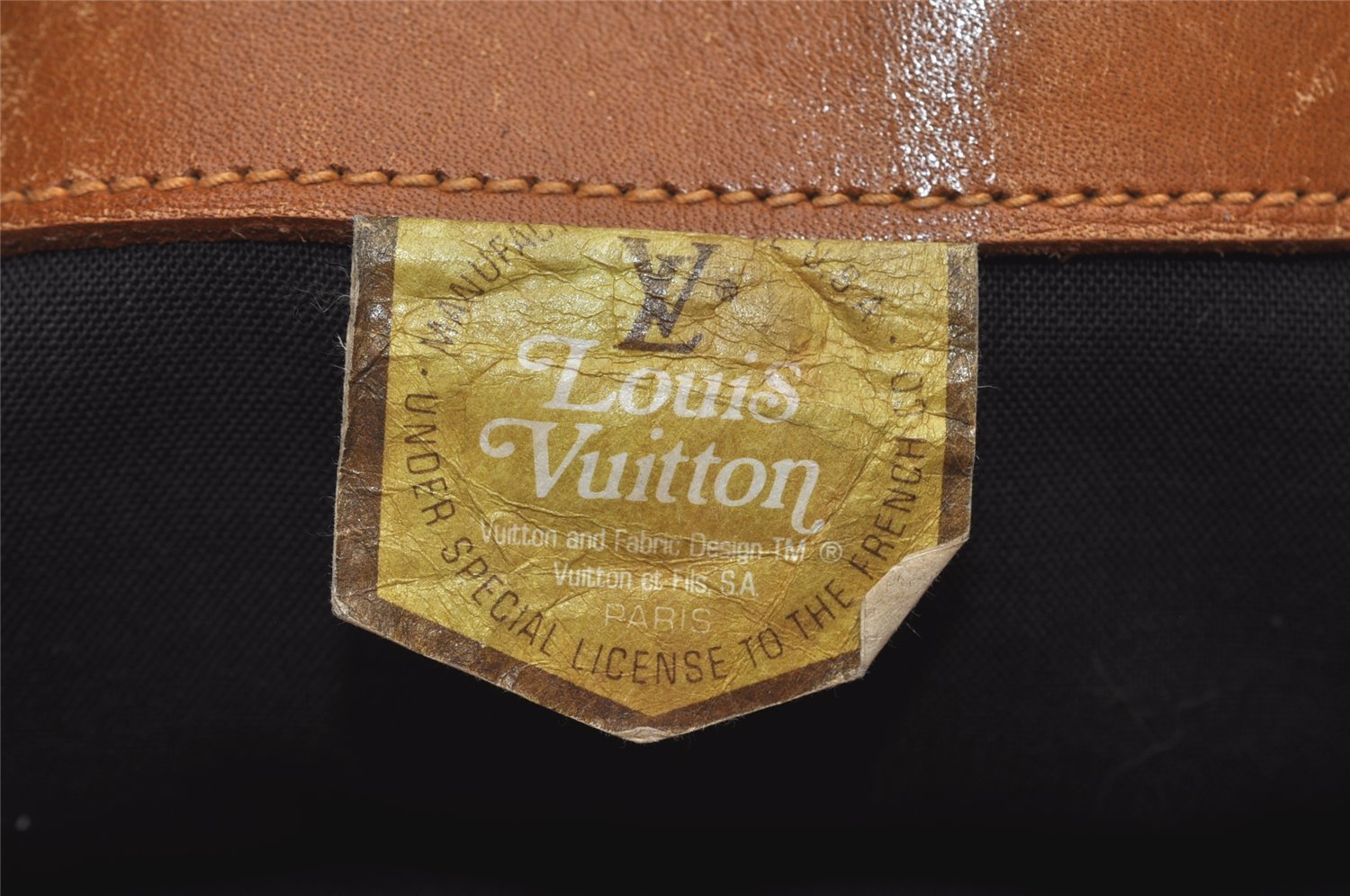 Authentic Louis Vuitton Monogram Bucket GM Shoulder Bag T42236 USA Model 1637I