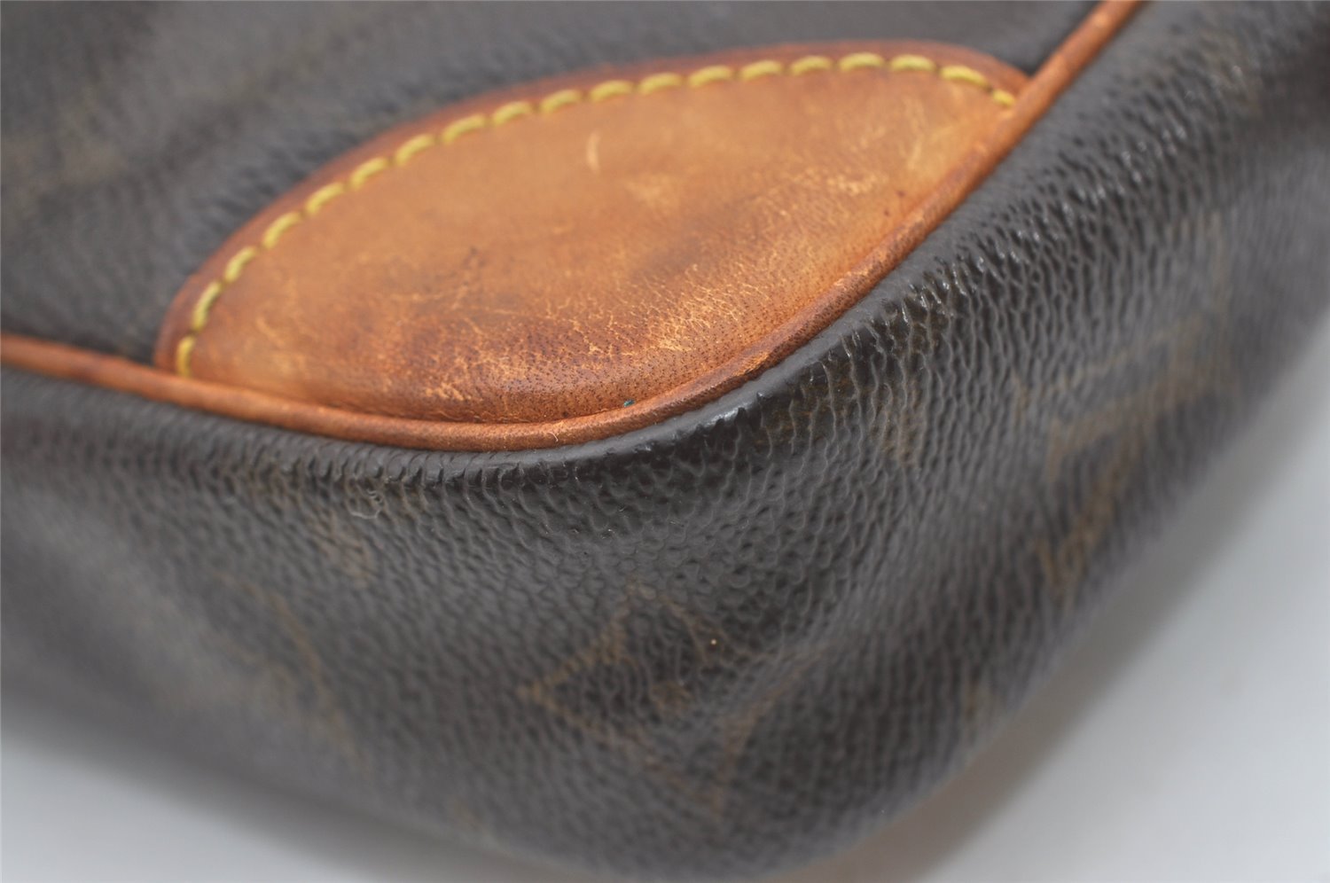 Authentic Louis Vuitton Monogram Marly Dragonne GM M51825 Clutch Hand Bag 1637J