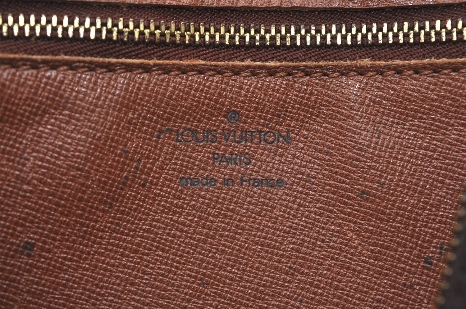 Authentic Louis Vuitton Monogram Marly Dragonne GM M51825 Clutch Hand Bag 1637J