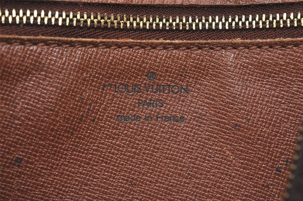 Authentic Louis Vuitton Monogram Marly Dragonne GM M51825 Clutch Hand Bag 1637J