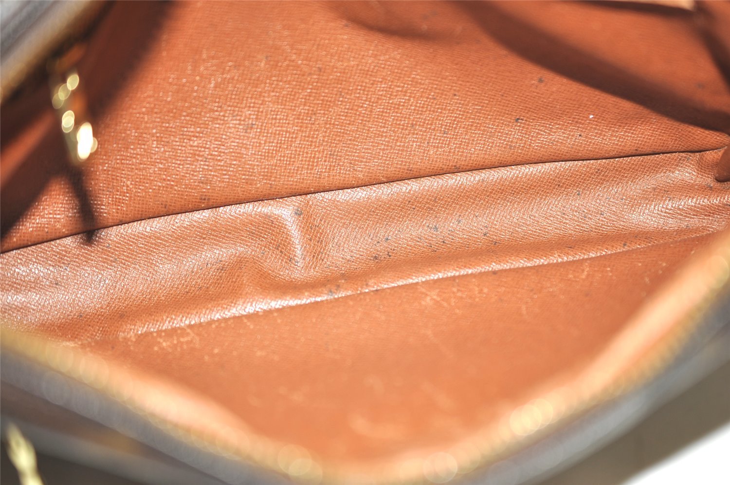 Authentic Louis Vuitton Monogram Marly Dragonne GM M51825 Clutch Hand Bag 1637J