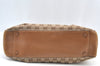 Authentic GUCCI Vintage Shoulder Tote Bag GG Canvas Leather 94898 Brown 1638I