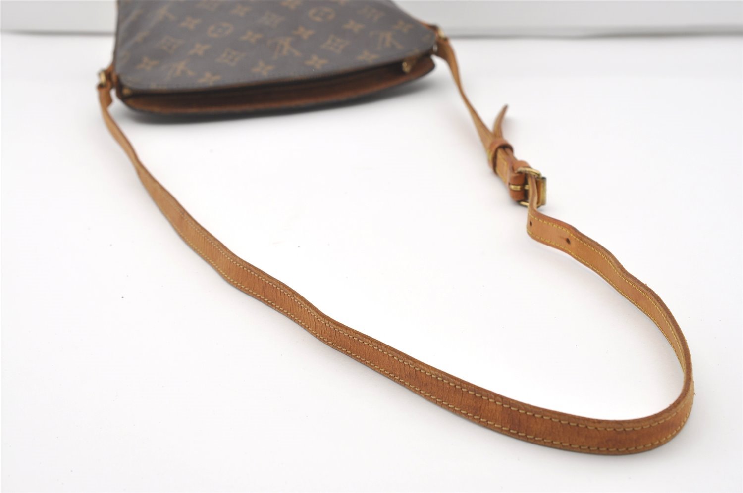 Authentic Louis Vuitton Monogram Drouot Shoulder Cross Body Bag M51290 LV 1638J