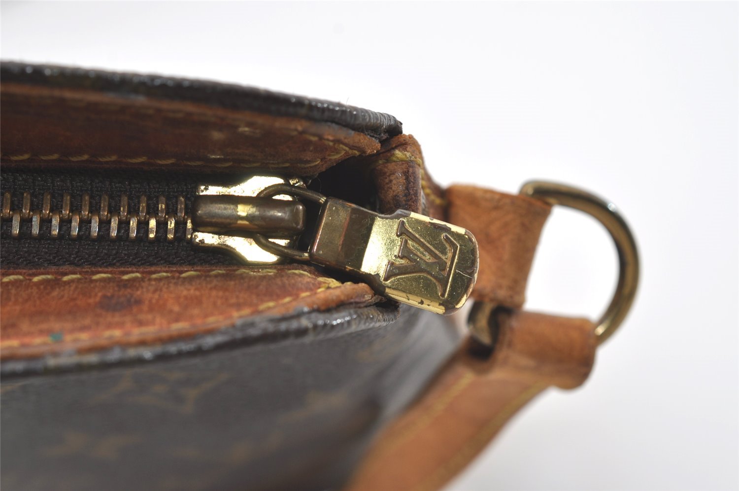 Authentic Louis Vuitton Monogram Drouot Shoulder Cross Body Bag M51290 LV 1638J