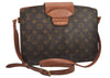Authentic Louis Vuitton Monogram Courcelles Shoulder Cross Bag M51375 LV 1639J