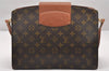 Authentic Louis Vuitton Monogram Courcelles Shoulder Cross Bag M51375 LV 1639J