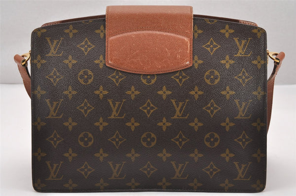 Authentic Louis Vuitton Monogram Courcelles Shoulder Cross Bag M51375 LV 1639J