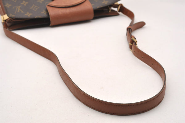 Authentic Louis Vuitton Monogram Courcelles Shoulder Cross Bag M51375 LV 1639J