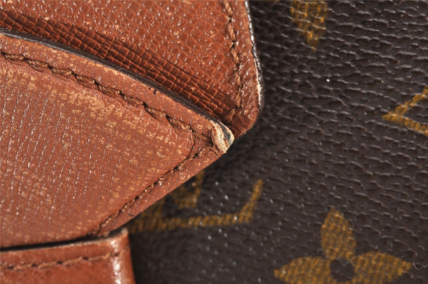 Authentic Louis Vuitton Monogram Courcelles Shoulder Cross Bag M51375 LV 1639J