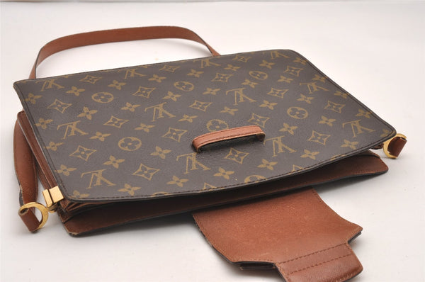 Authentic Louis Vuitton Monogram Courcelles Shoulder Cross Bag M51375 LV 1639J