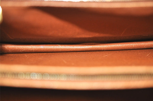 Authentic Louis Vuitton Monogram Courcelles Shoulder Cross Bag M51375 LV 1639J