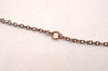 Authentic Christian Dior Silver Tone Chain Rhinestone Necklace CD 1640J