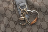 Authentic GUCCI Heart Bit Shoulder Tote Bag GG Canvas Leather 269956 Brown 1641J