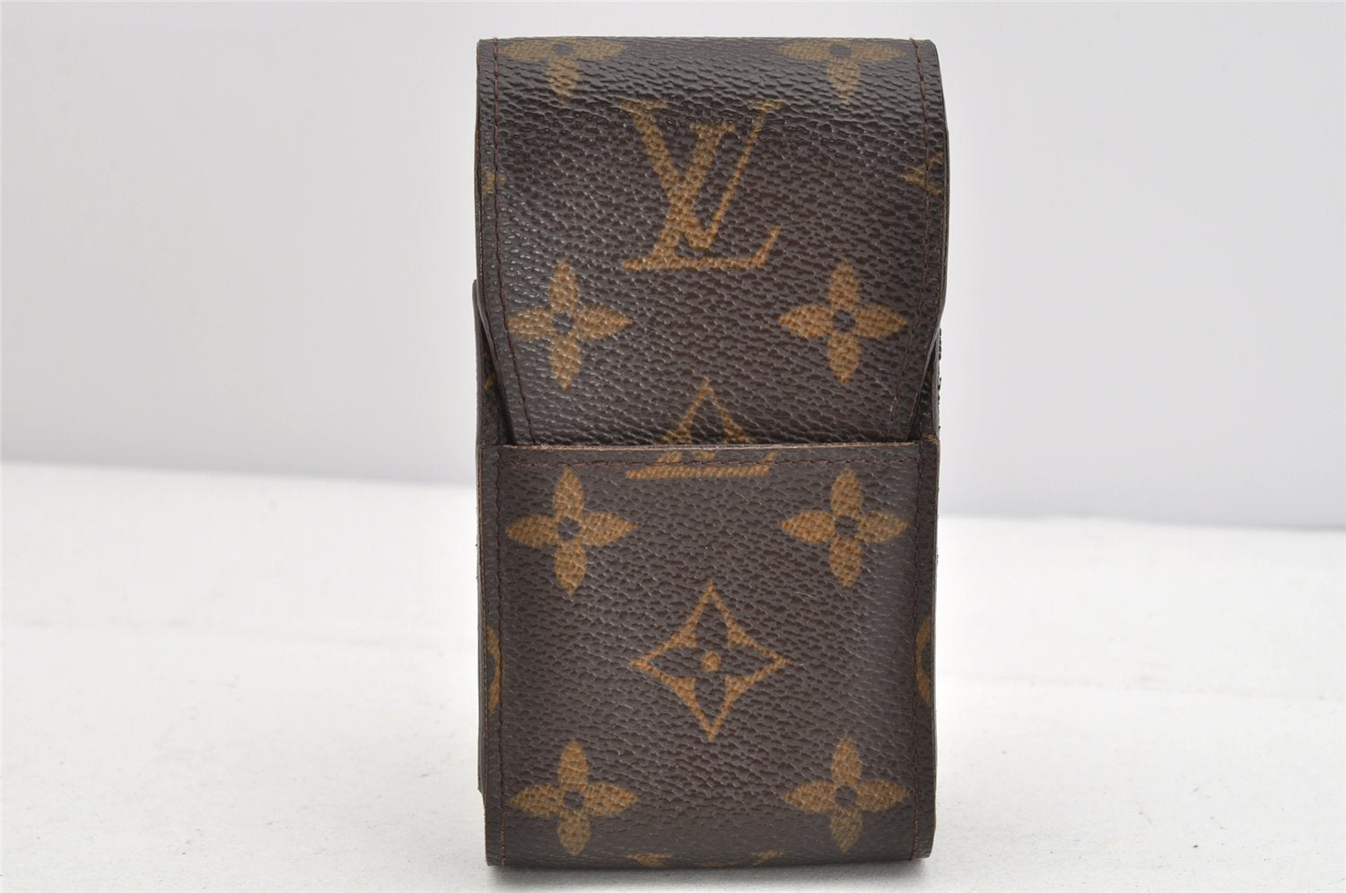 Authentic Louis Vuitton Monogram Etui Cigarette Case M63024 LV 1641K
