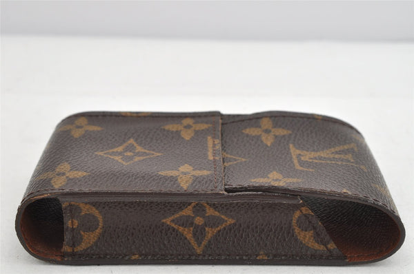 Authentic Louis Vuitton Monogram Etui Cigarette Case M63024 LV 1641K