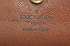 Auth Louis Vuitton Monogram Pochette Porte Monnaie Credit Wallet M61725 LV 1642K