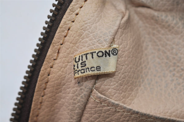 Auth Louis Vuitton Monogram Trousse Toilette 23 Clutch Hand Bag Old Model 1643I