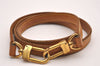 Authentic Louis Vuitton Leather Shoulder Strap Beige 39.6" LV 1643J