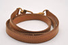 Authentic Louis Vuitton Leather Shoulder Strap Beige 39.6" LV 1643J