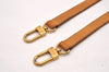 Authentic Louis Vuitton Leather Shoulder Strap Beige 39.6" LV 1643J