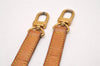 Authentic Louis Vuitton Leather Shoulder Strap Beige 39.6" LV 1643J