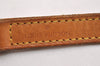 Authentic Louis Vuitton Leather Shoulder Strap Beige 39.6" LV 1643J