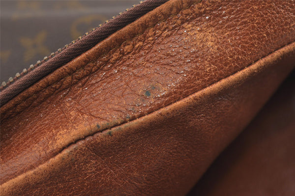 Authentic Louis Vuitton Monogram Marceau Shoulder Cross Body Bag Old Model 1644I