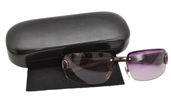 Authentic GUCCI Horsebit Vintage Sunglasses GG 2744/F/S Plastic Purple 1644K