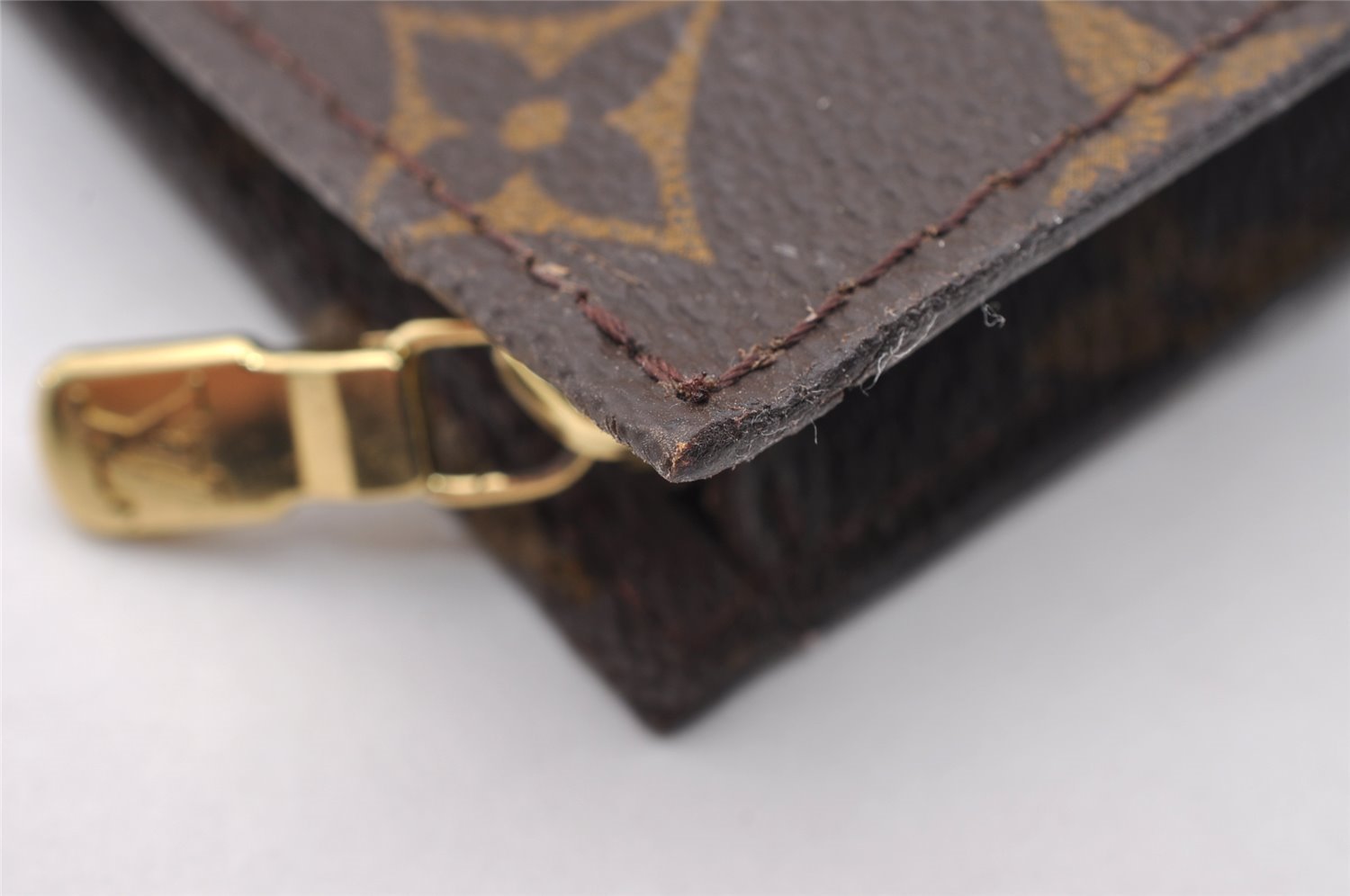 Authentic Louis Vuitton Monogram Pouch For Bucket GM LV 1645I